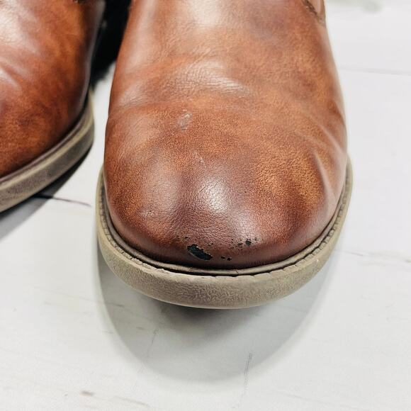 Women's Shane Baretrap Brown Ankle Boots - Size 9 - Picture 3 of 11